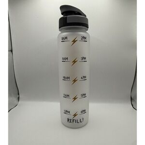 Harry Potter Hogwarts Aguamenti Water Bottle Times On Side Clear